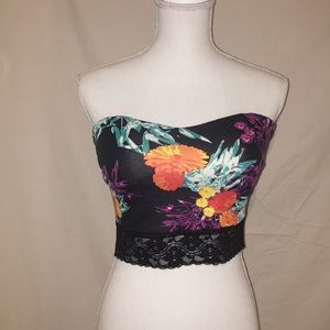 Floral Printed Crop Top
